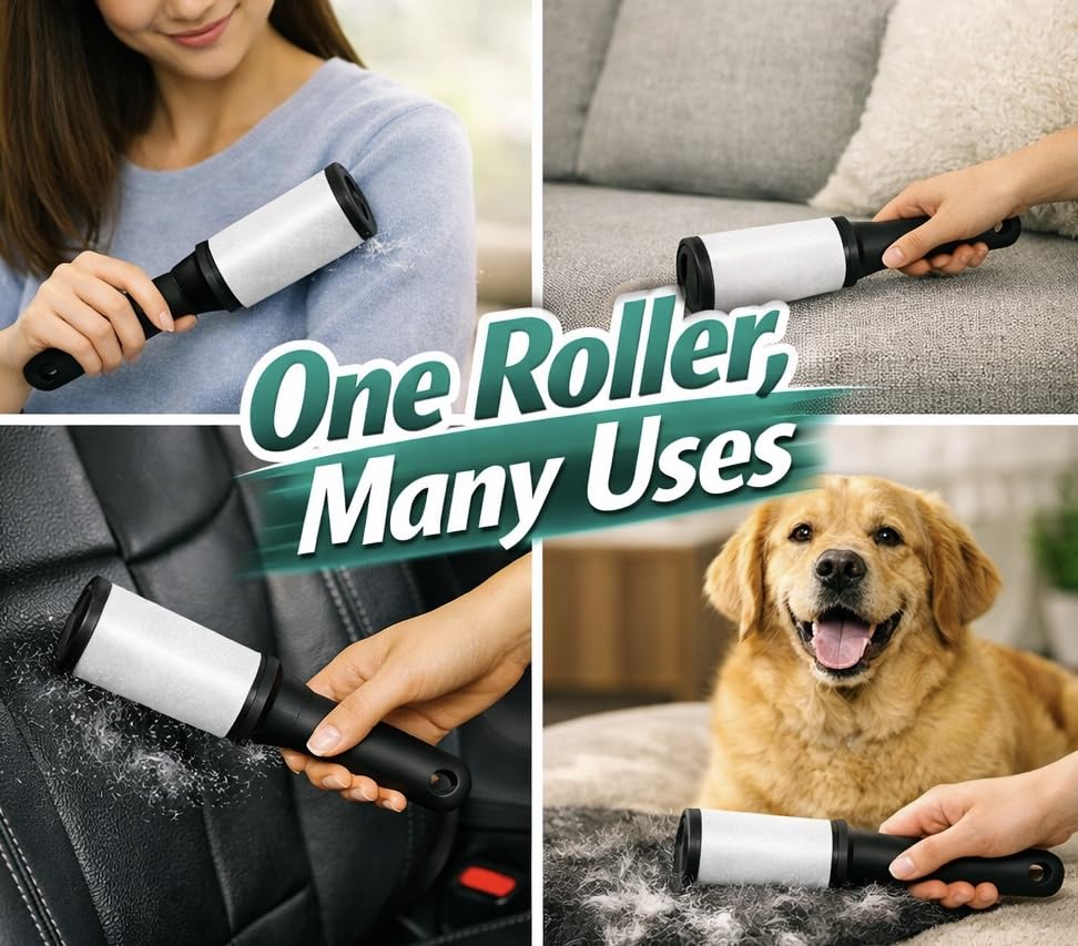 Pet Hair Lint Roller Extra Sticky