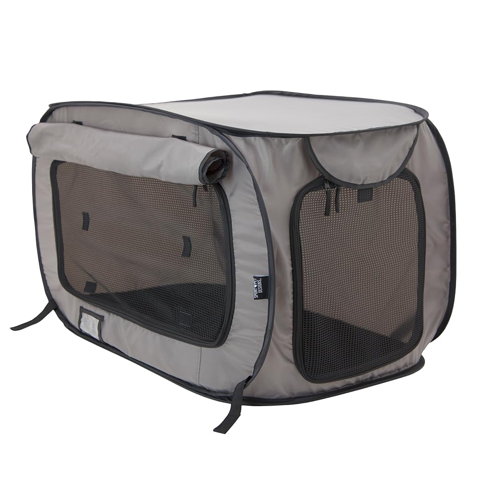 Large Pop Open Kennel (Tan)