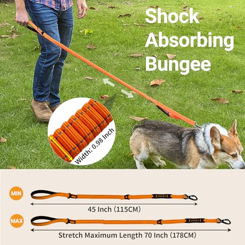 Dual Handle Bungee No (Orange)