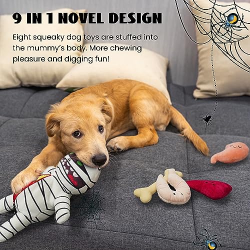 Halloween Zombie Mummy Dog Toys with Organs (Halloween Mummy with Organs)