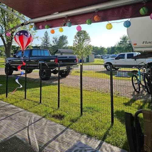 Rollick Dog Playpen with Storage Bags (Black / 45"H)