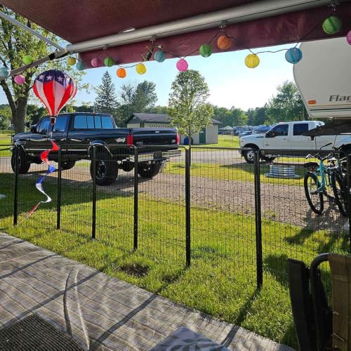 Rollick Dog Playpen with Storage Bags (Black / 50"H)