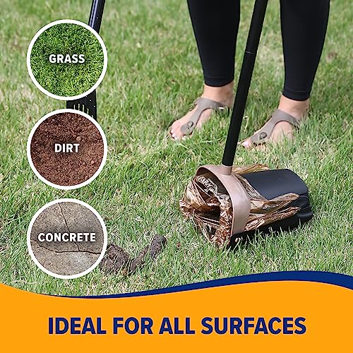 Swivel Bin & Rake Dog Pooper Scooper (One Size / Swivel and Rake Scooper)