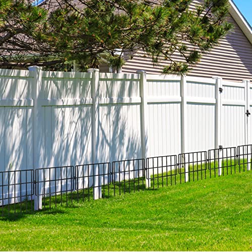 Garden Fencing Animal Barrier 24 ft (24 ft (L) × 13 in (H), 24 Pack)