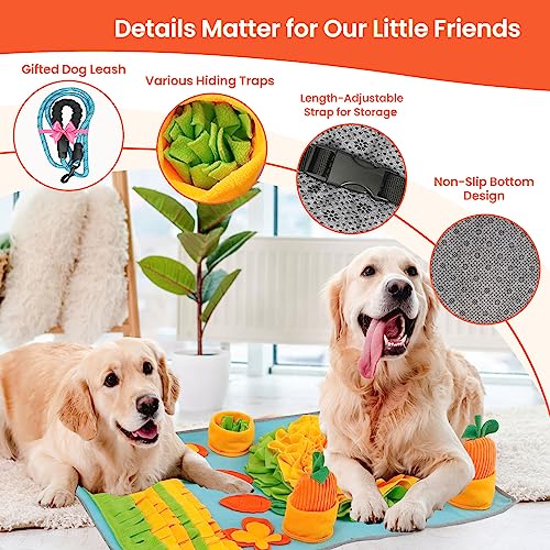 Large 32x20 Snuffle Mat for Dogs (Blue / 32"x20")