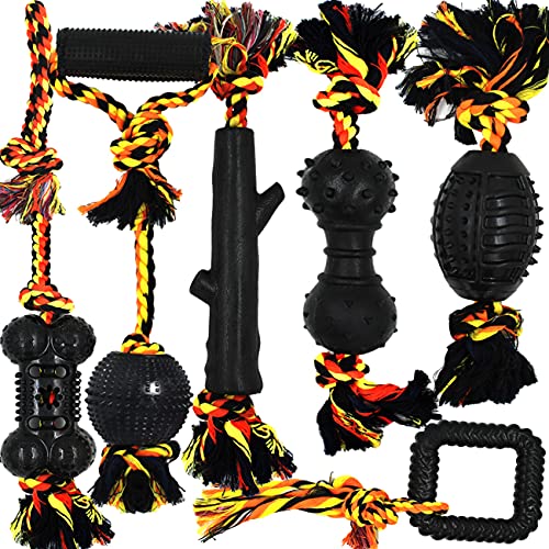 Durable Dog Chew Toys 6 Pack (6Pack-Medium Dogs)