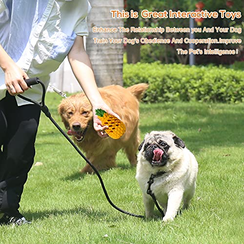Indestructible Pineapple Dog Toy (4.3 In)