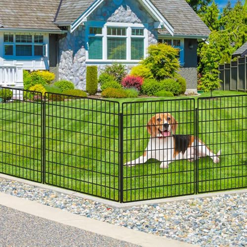 15 Panels Dog Fence Outdoor for Yard (33in(H))