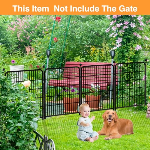 Doorless Garden Fences and Borders for Dogs (36''(H)-14panels-31ft(L) no gate)