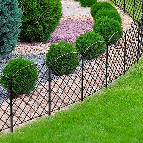 10 Pack Decorative Garden Fence (10ft x 24in)