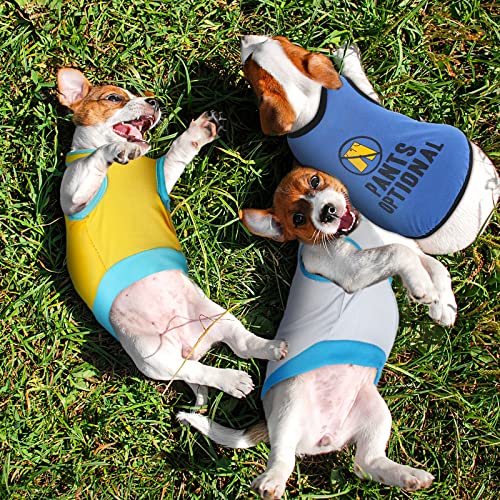 8 Pcs Dog T Shirts Printed Funny (Small)