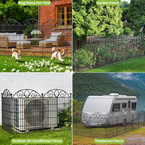 No Dig Garden Fence Outdoor for Yard (48 in(H) X 23.6 ft(L))