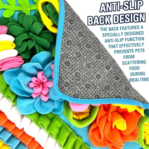 Snuffle Mat for Dogs (Light Blue)
