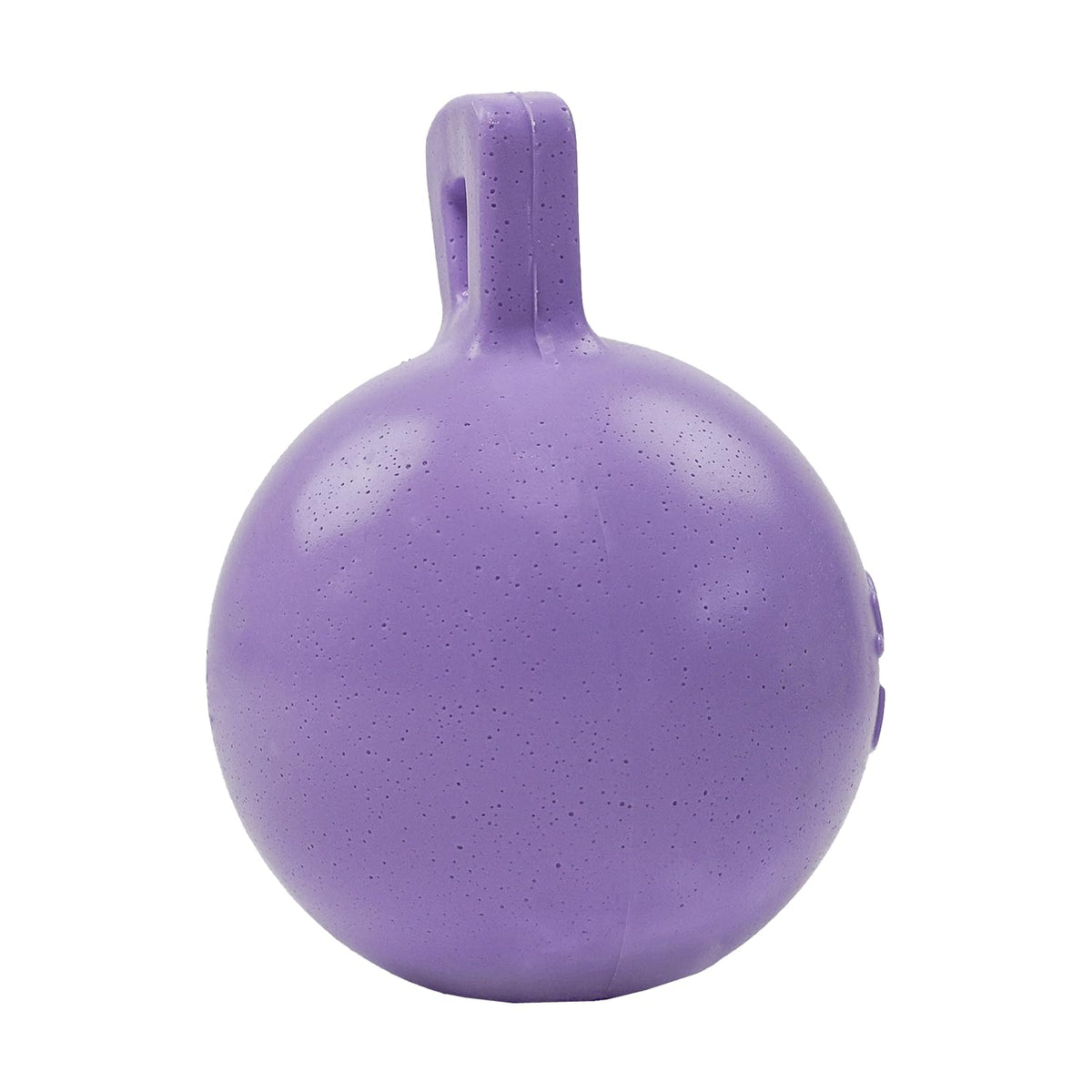Tug-n-Toss Heavy Duty Dog Toy Ball with Handle, 6 Inches/Medium, Light Purple (Light Purple / Medium (6 in))