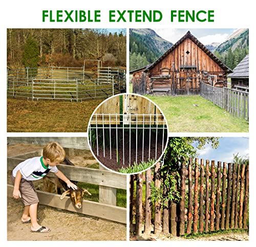 24x15 inch No Dig Animal Barrier Fence (20 pack 24x15-inch white)