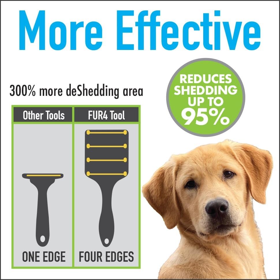 deShedding Dog Brush for Short Hair Dogs (Short Hair)