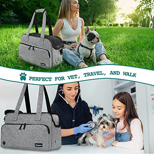 Small Dog Purse Carrier (Heather Gray)