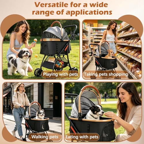 Pet Stroller for Small Dogs Cats