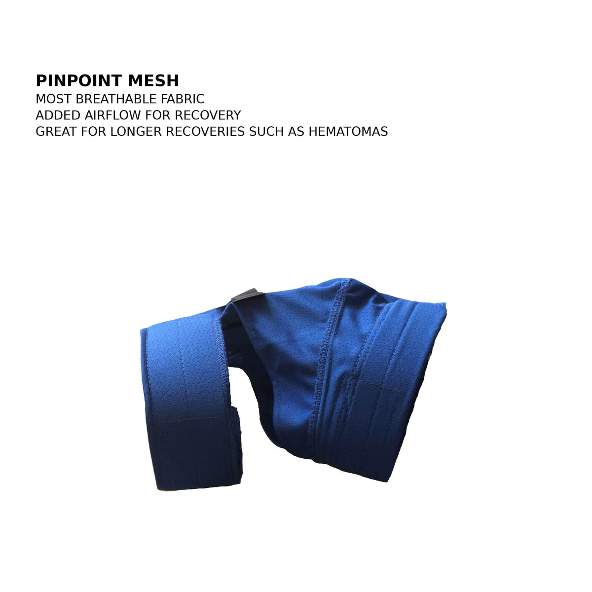 Ear Wrap Blue Pinpoint Mesh (Blue / X-Large)