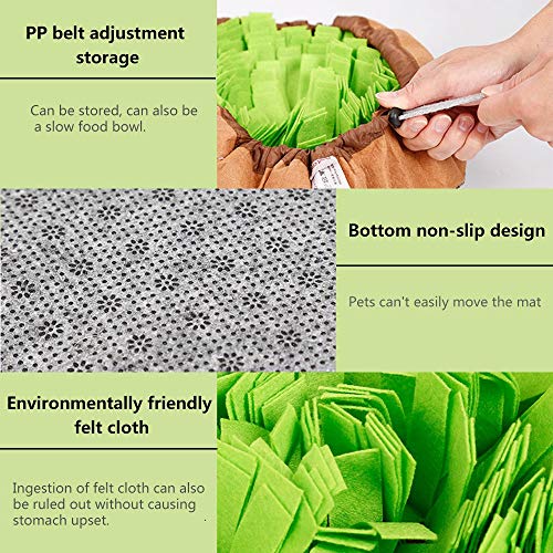 Pet Snuffle Mat for Dogs (green)