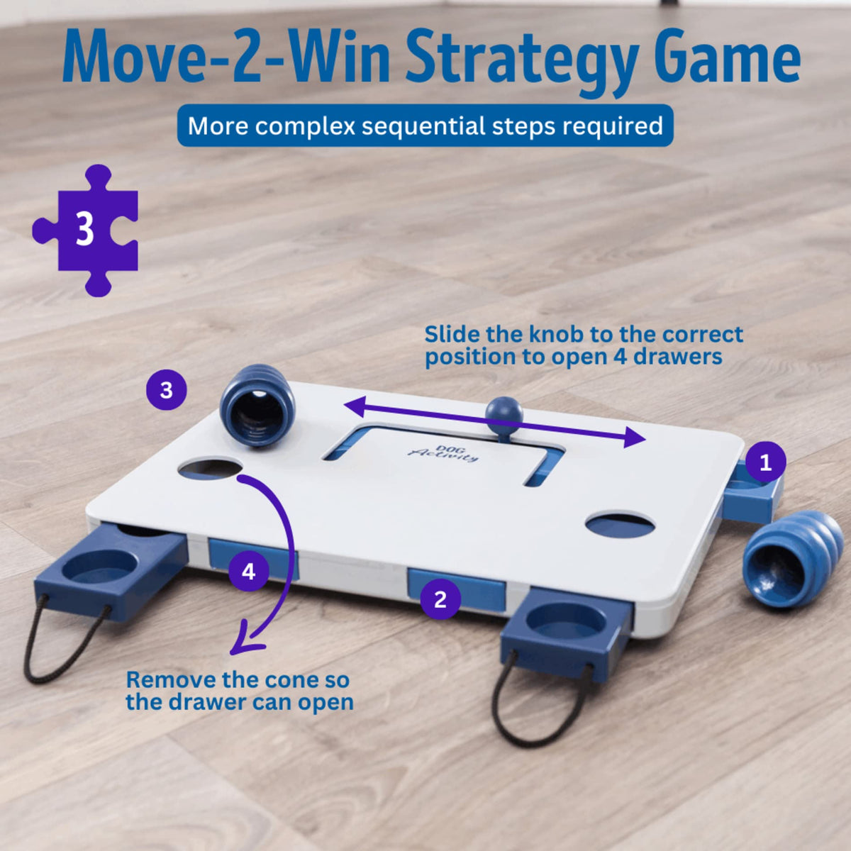 Move-2-Win, Level 3, blue and white (32025) (Move-2-Win / Level 3)