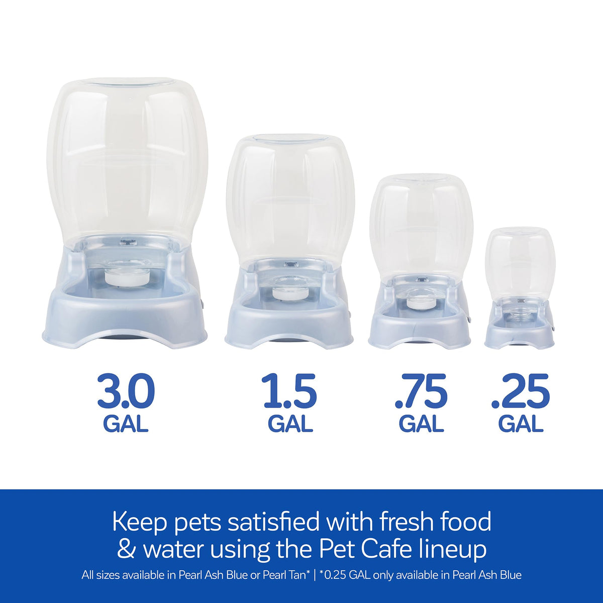 Pet Cafe Cat and Dog Water Dispenser (Pearl Tan / 3 GAL)