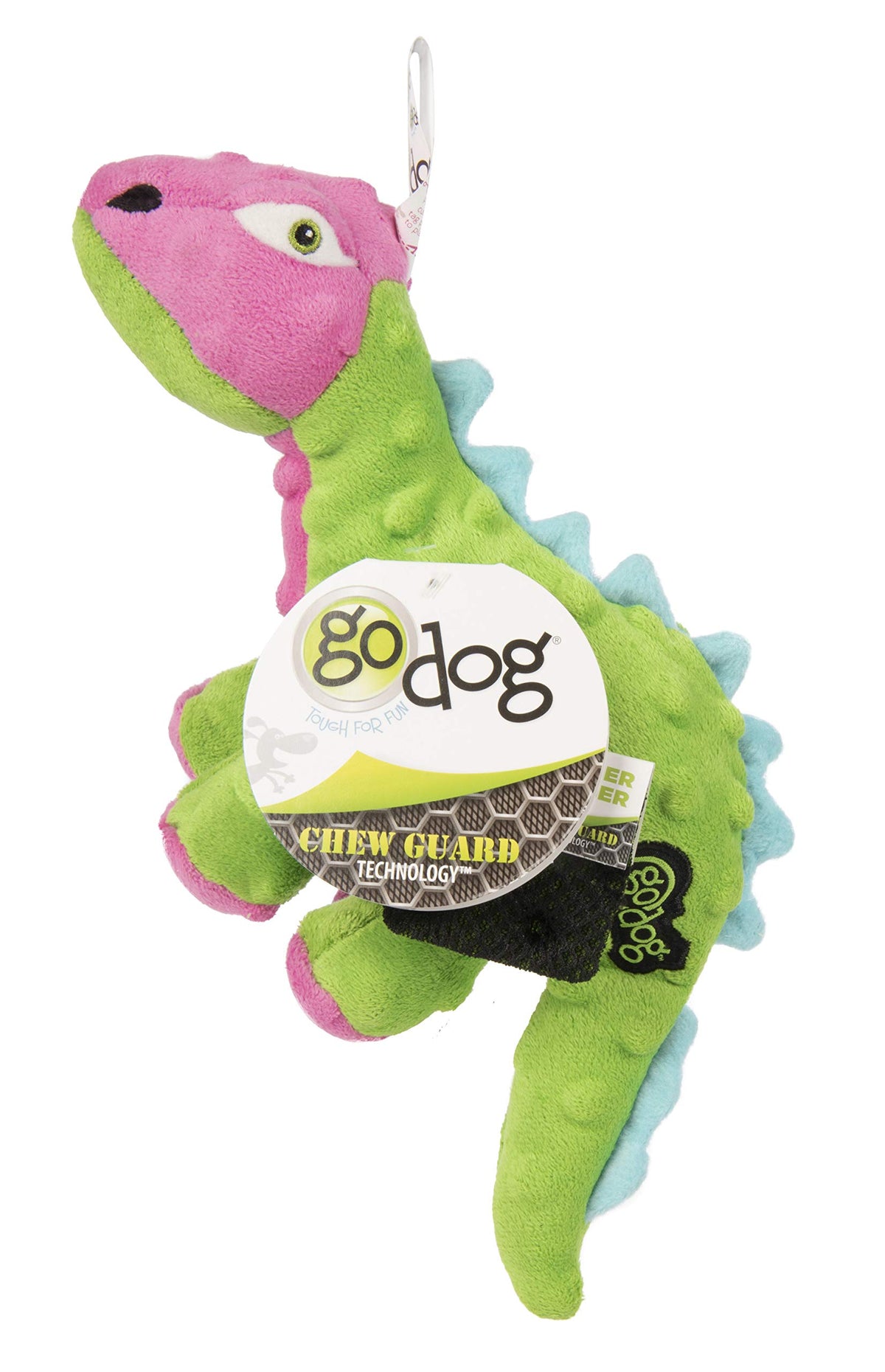 Dinos Spike Squeaky Plush Dog Toy (Small / Dinos Spike (Green))