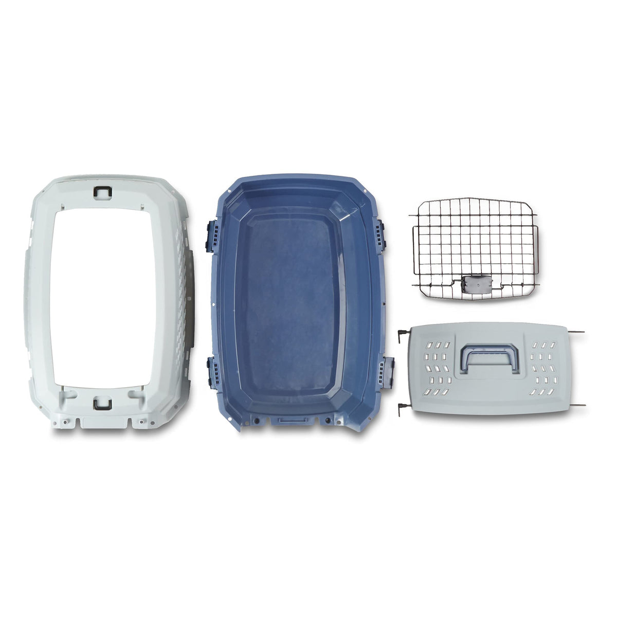 Sturdy Portable 2 (Gray & Blue / 22.8"L x 15.0"W x 13.0"H)
