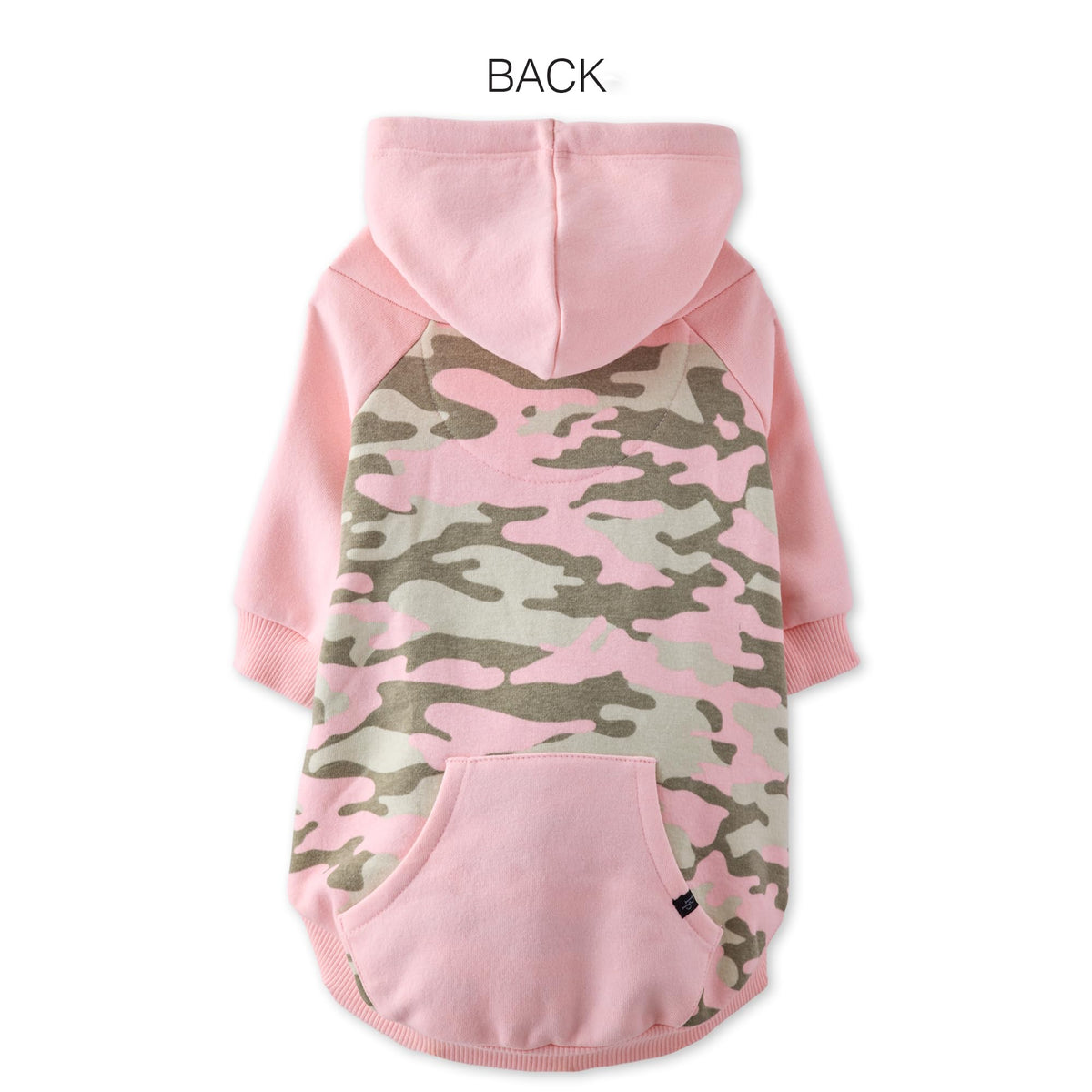 Rocky II Dog Hoodie (Pink Half Camo / Large (40-60 lbs))