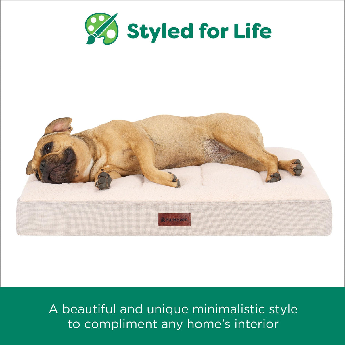 Orthopedic Dog Bed (Jumbo / Wheat)