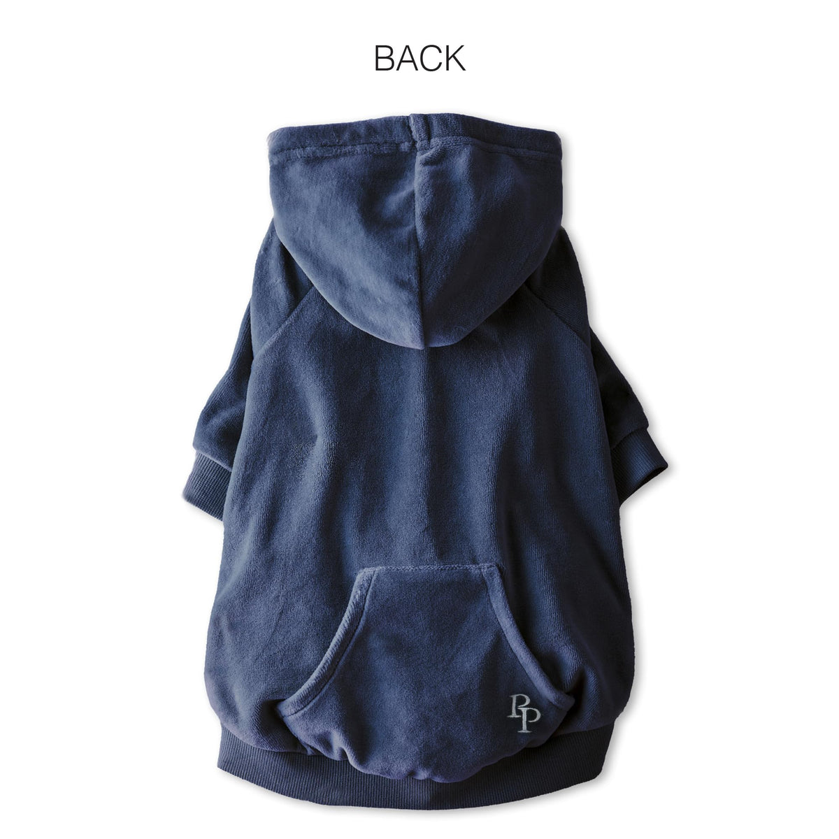Cooper II Dog Hoodie (Navy / XXX-Small (up to 5lbs))
