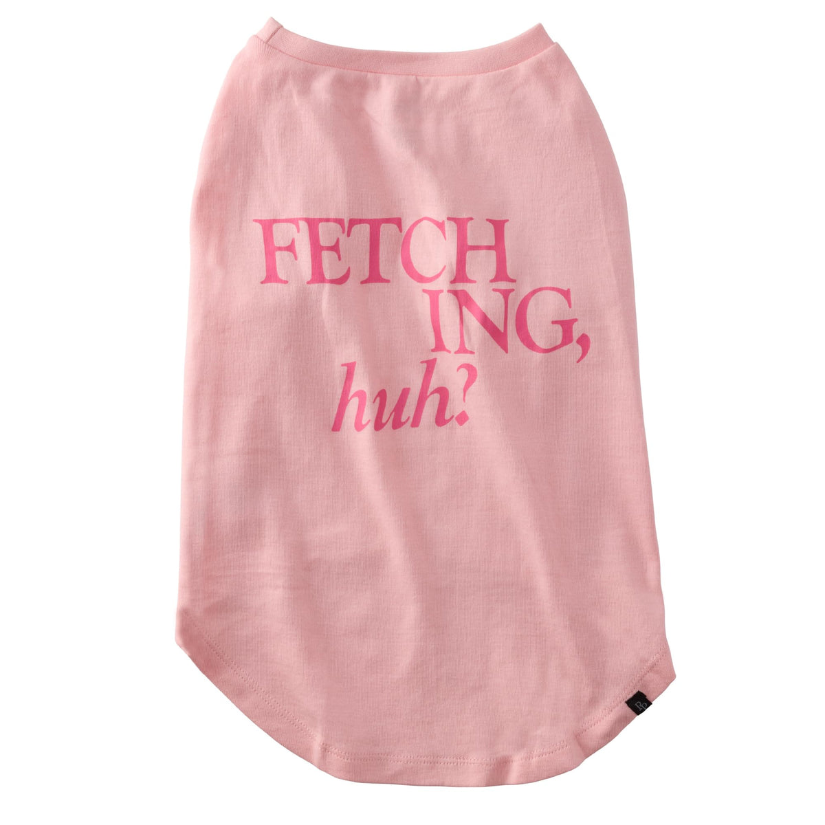 Tank Dog T Shirt (Large / Pink Rainbow Plaid)