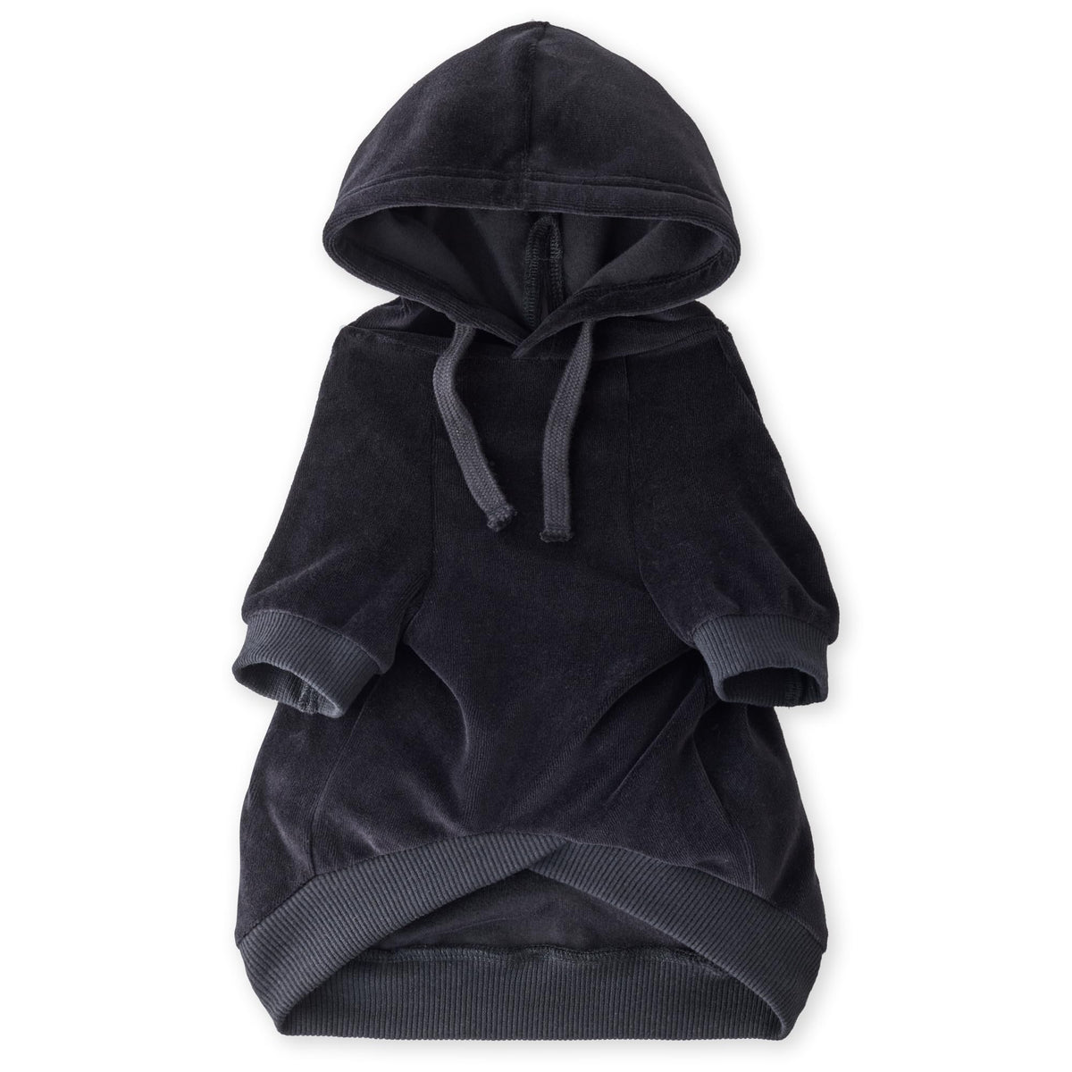 Cooper II Dog Hoodie (Black / Small (10-25 lbs))
