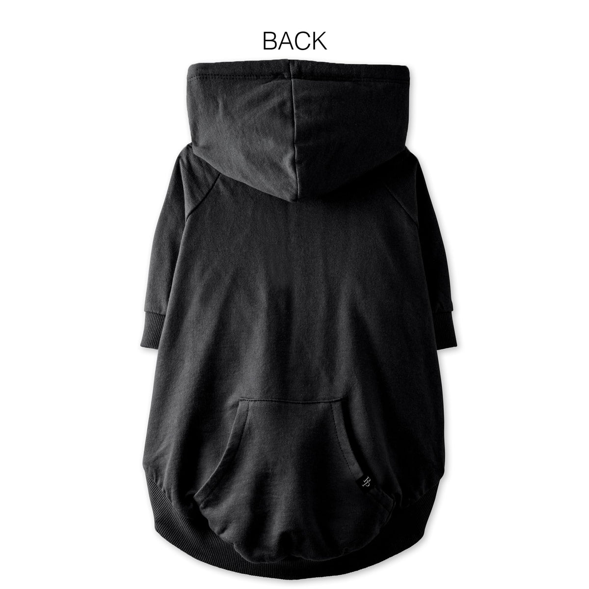 Rocky II Dog Hoodie (Black / Large (40-60 lbs))
