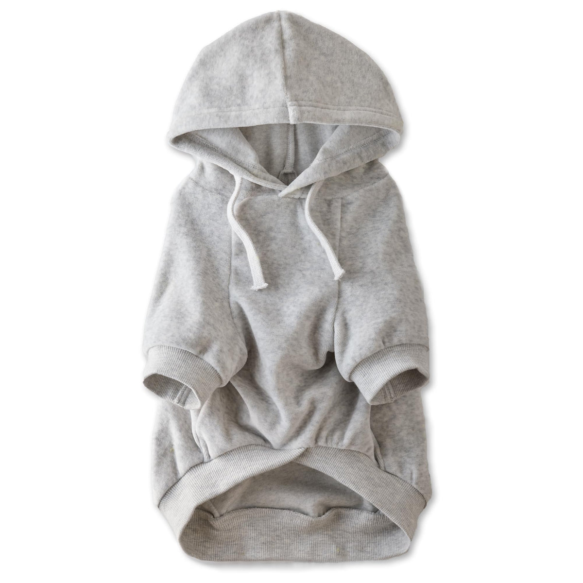 Cooper I Dog Hoodie (Light Heather Gray / Medium (20-45 lbs))