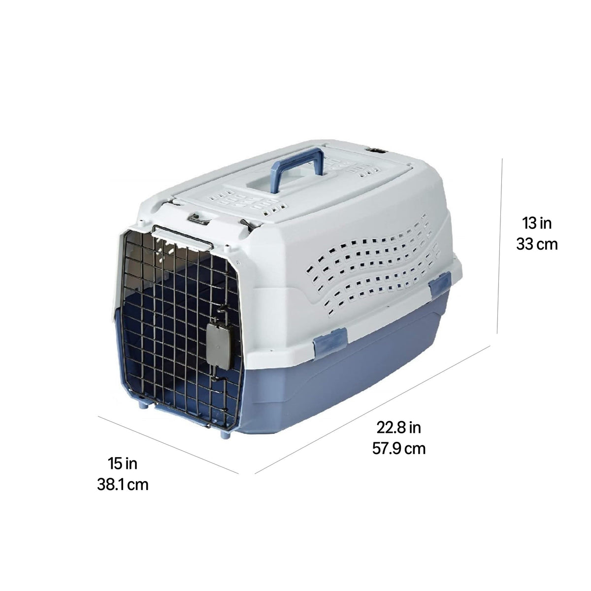 Sturdy Portable 2 (Gray & Blue / 22.8"L x 15.0"W x 13.0"H)
