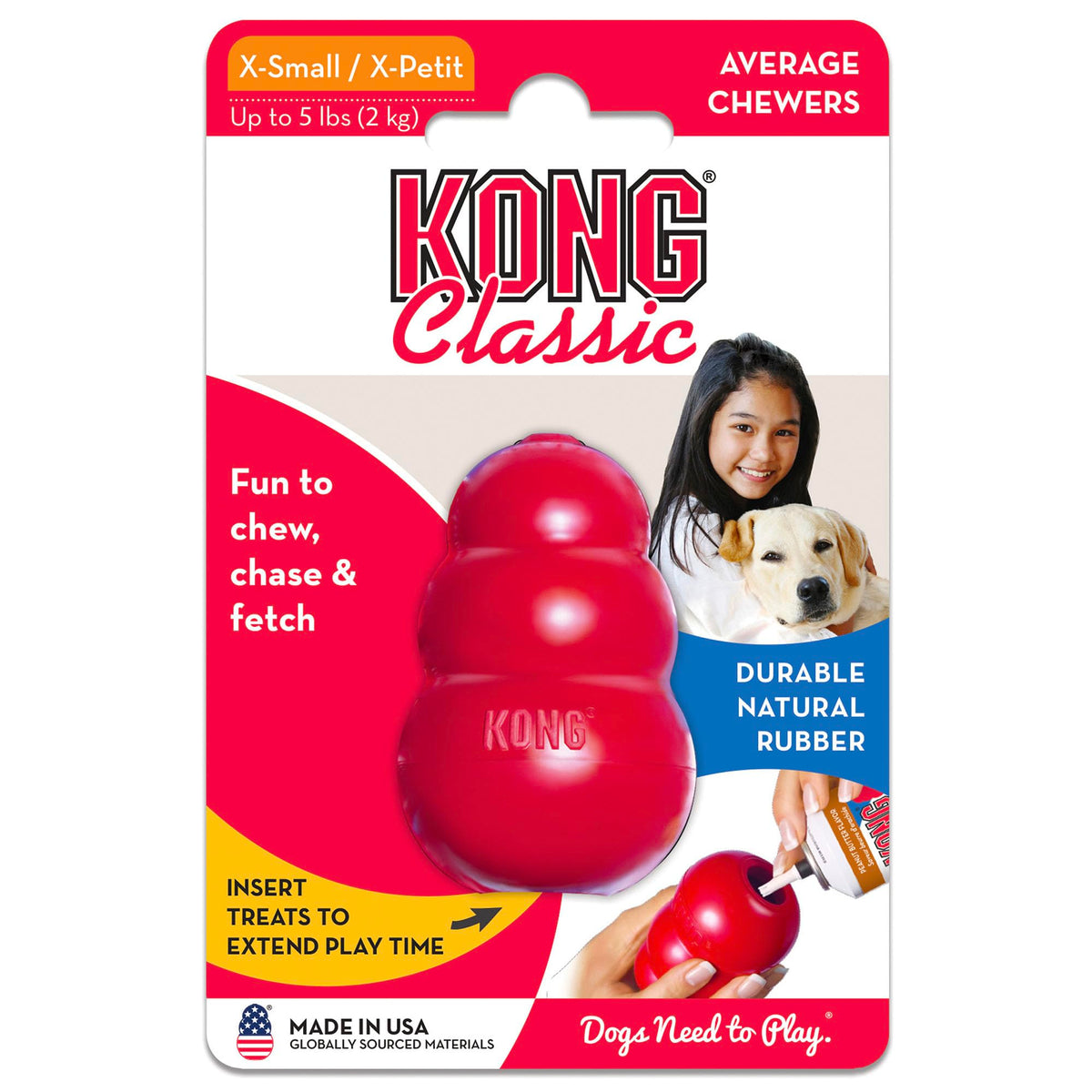 Classic Stuffable Dog Toy (X-Small)