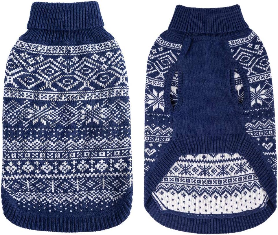 Dog Sweater Argyle (X-Large / Blue)