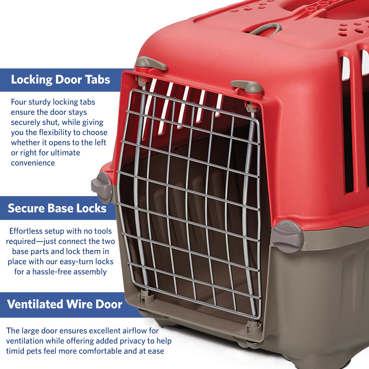 Midwest Homes Spree Travel Carrier 24 (Red)