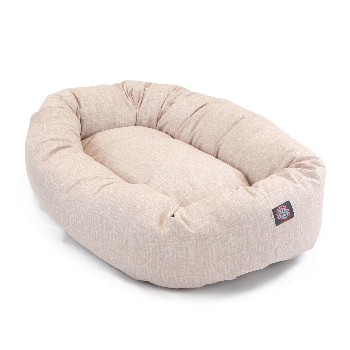Bagel Calming Dog Bed (Palette Heathered Blush Pink)