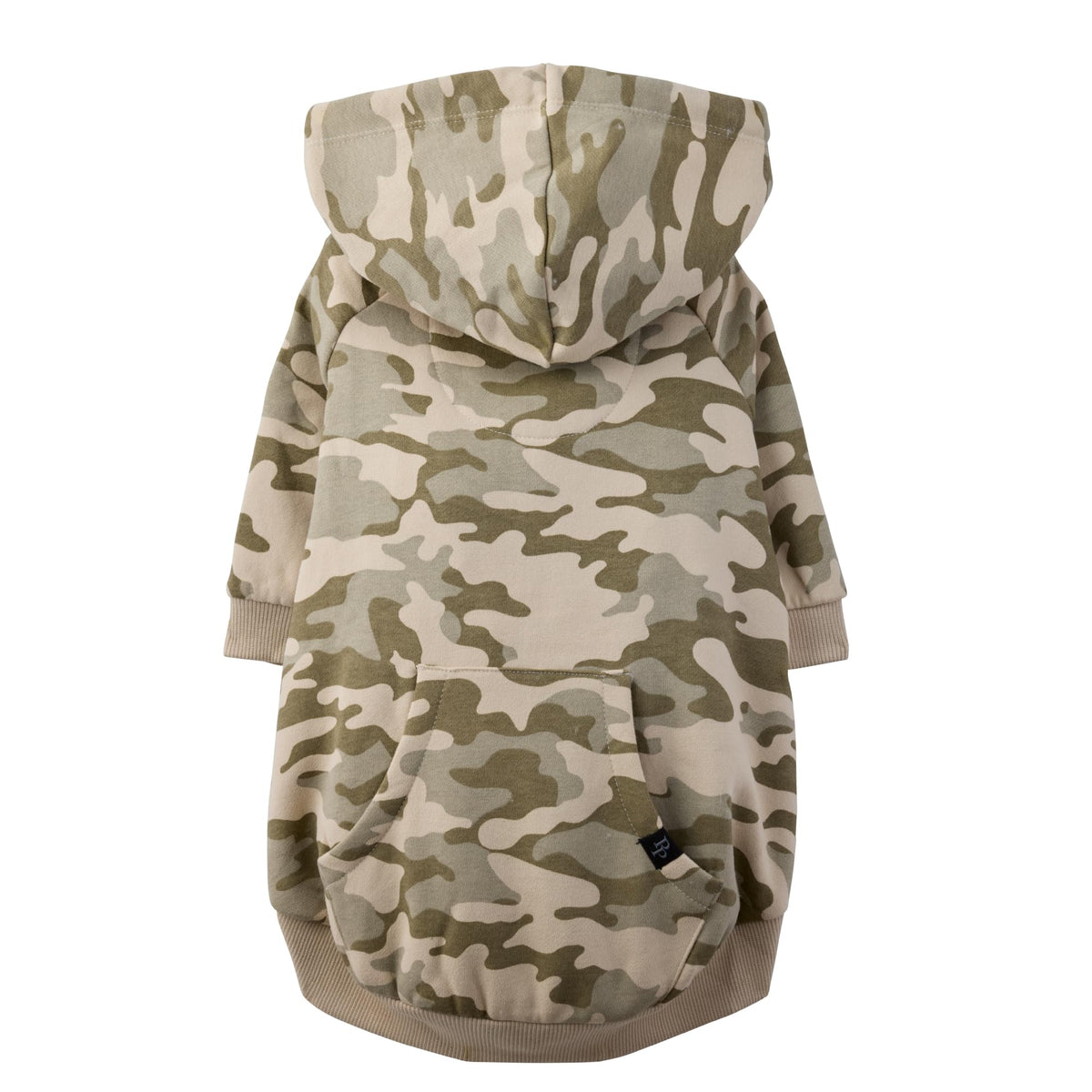 Rocky II Dog Hoodie (Sage Camo / XX-Small (4-7 lbs))