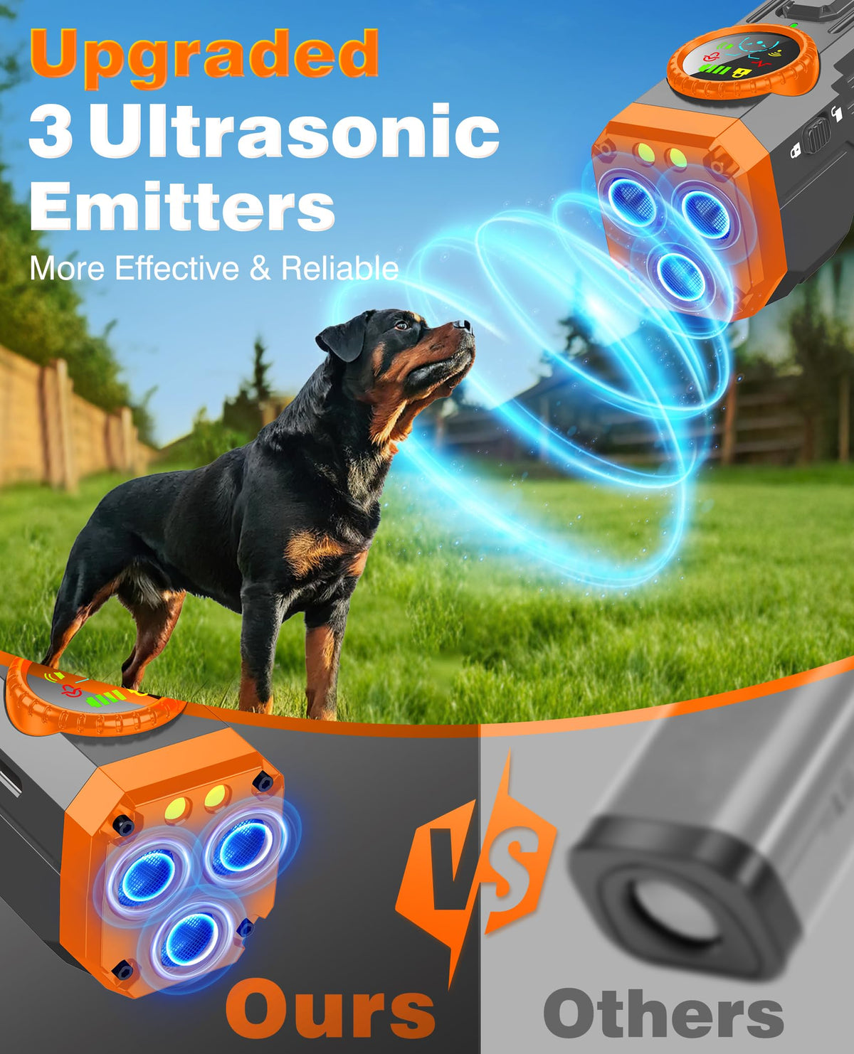 Dog Bark Deterrent Devices (Black)