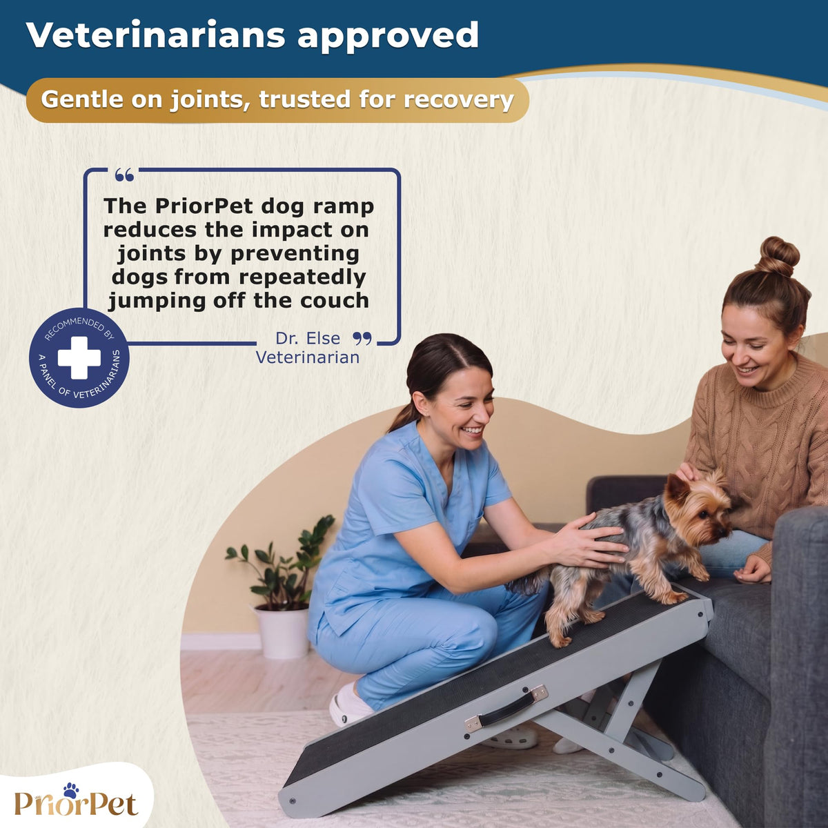 Dog Ramp for Couch (Gray)
