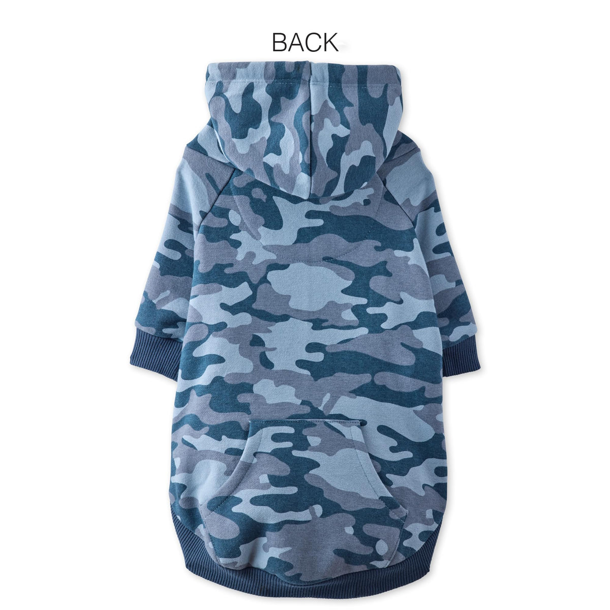 Rocky II Dog Hoodie (Navy Camo / XX-Large (70-110 lbs))