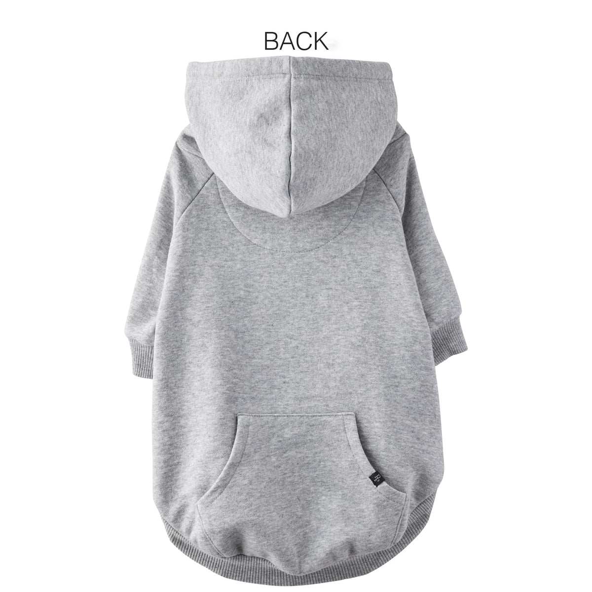 Rocky II Dog Hoodie (Heather Grey / XX-Small (4-7 lbs))