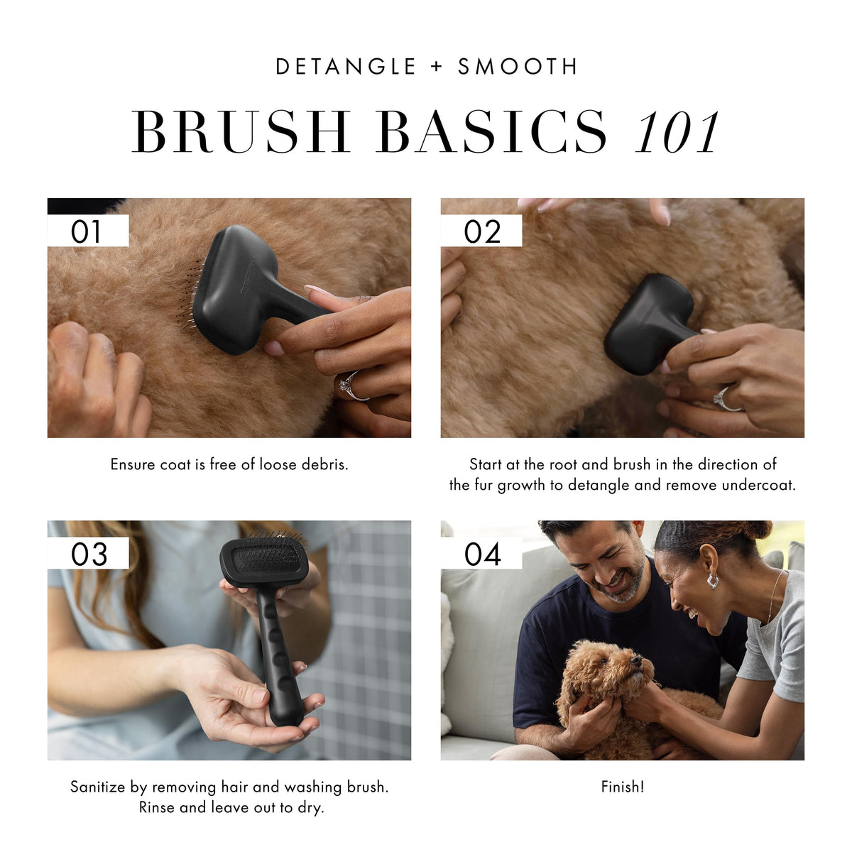 Slicker Brush for Small Pets (Small)