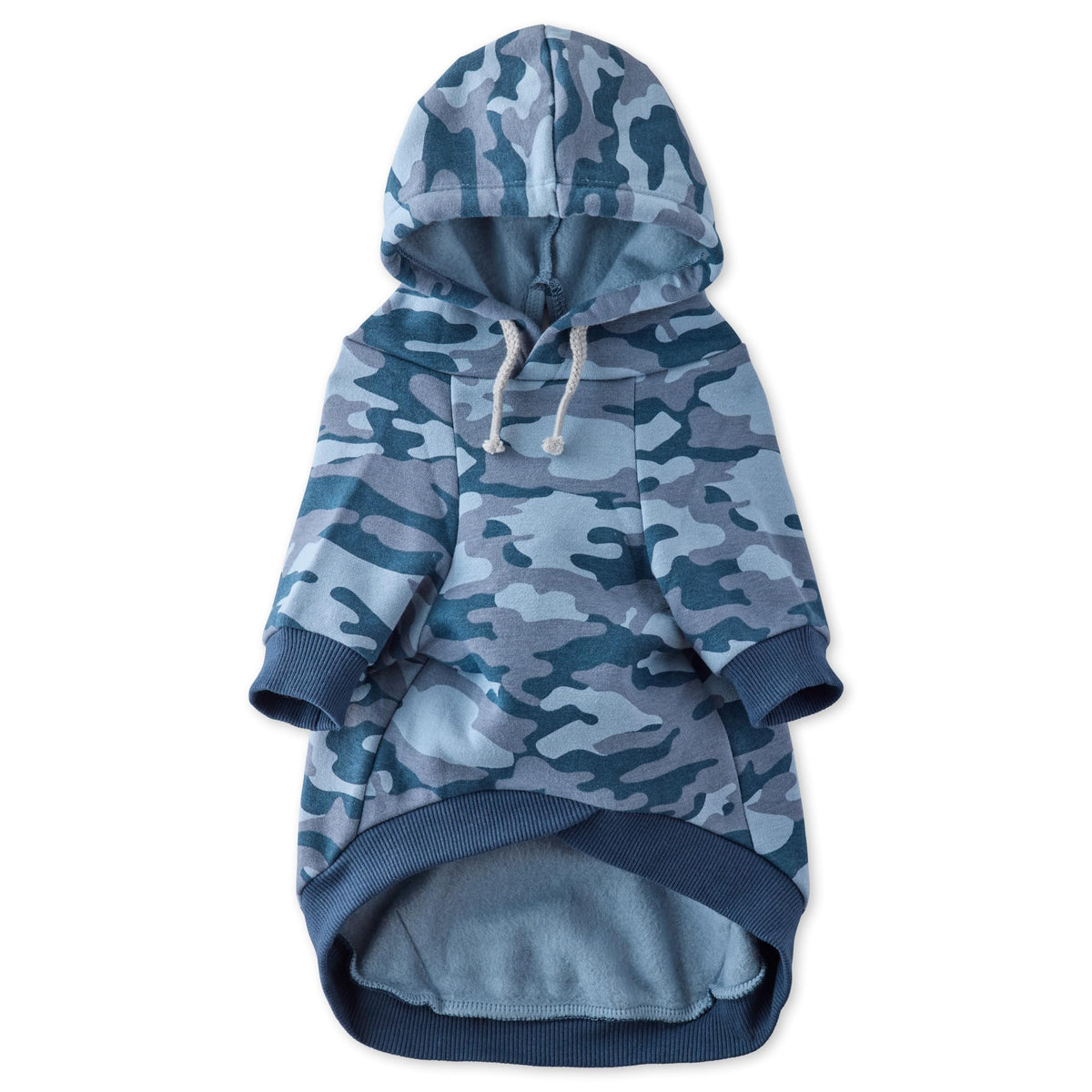 Rocky II Dog Hoodie (Navy Camo / Large (40-60 lbs))