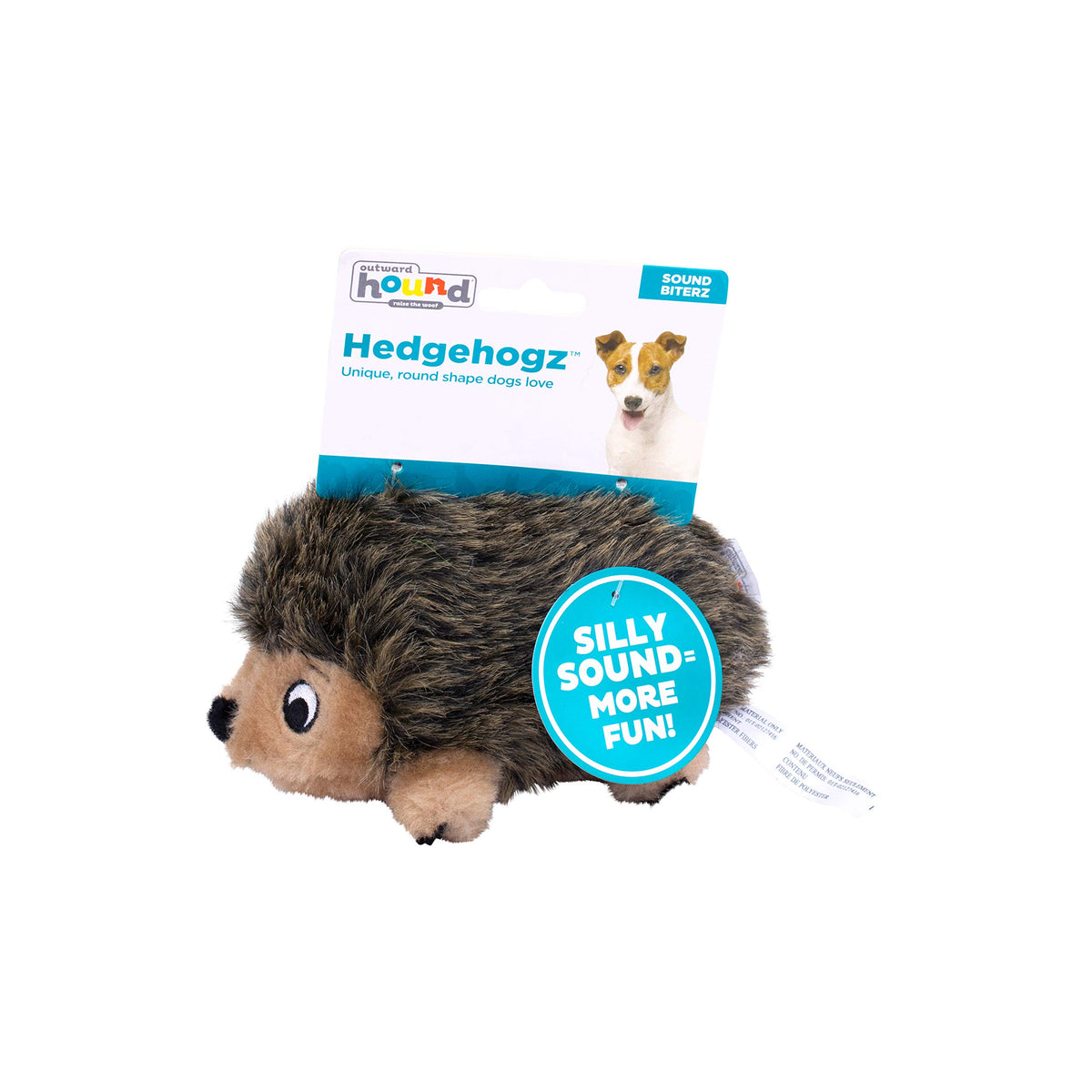 Hedgehogz Plush Dog Toy (Dog Plush Hedgehogz / Small (Pack of 1))
