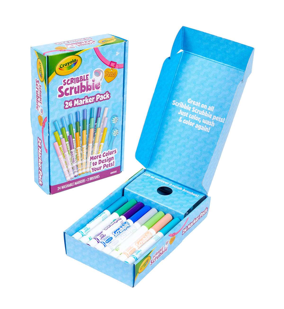 Scribble Scrubbie Pets Marker Refill & Expansion Set (Small / Refill Markers)