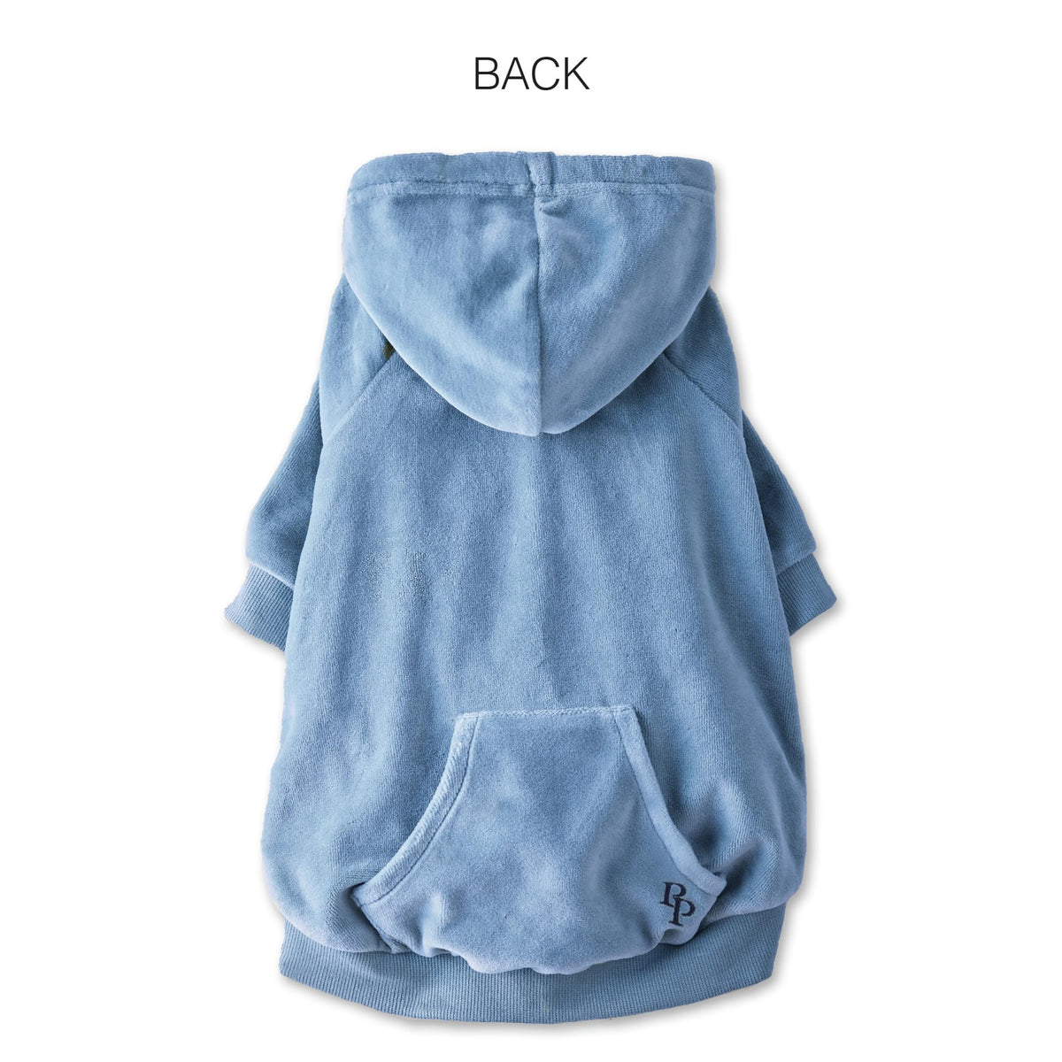 Cooper II Dog Hoodie (Faded Denim / Medium (20-45 lbs))